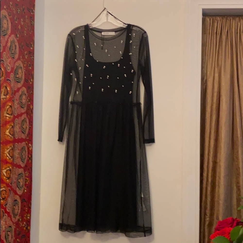 Zara dress black never worn
